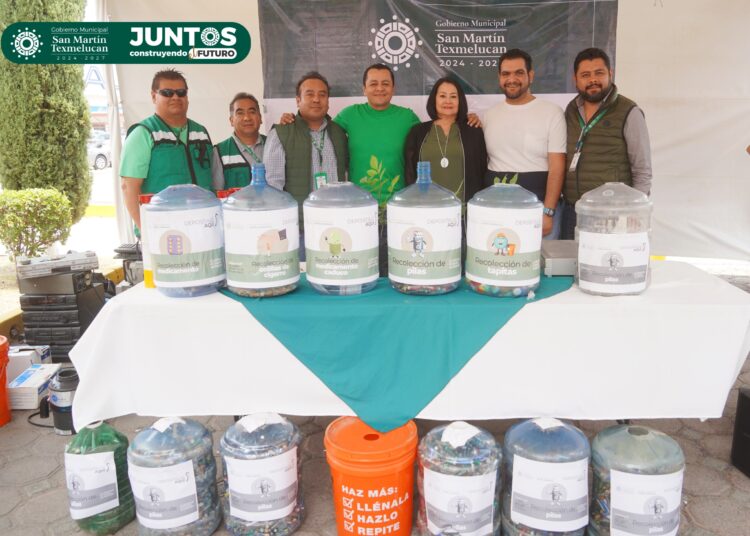 Inicia campaña de reciclaje “Por un Texmelucan limpio y sostenible”