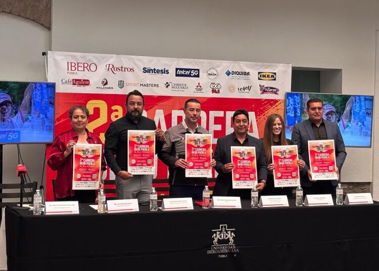 Presentan la segunda Carrera con Causa Ibero Puebla