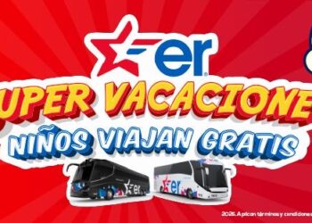 Niños viajan gratis con Estrella Roja