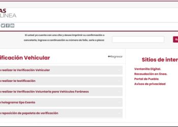 Restablecen sistema de citas de Verificación Vehicular