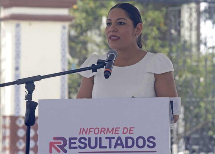 Lupita Cuautle presenta informe de resultados del primer trimestre de 2025