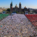 Sheinbaum encabeza clase nacional de boxeo en el Zócalo