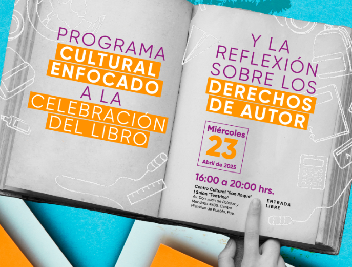 Éstas son las actividades por Día del Libro y Derecho de Autor