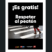 Respeta… ¡Es gratis!