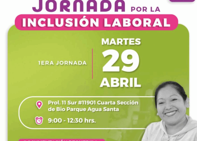 SMDIF invita a primera jornada por la inclusión laboral en CMERI