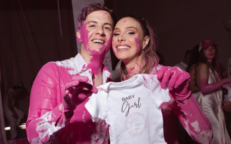 “Será niña”: Lele Pons y Guaynaa celebran fiesta de revelación de sexo