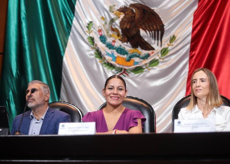 Lupita Cuautle destaca en el Congreso de la Unión
