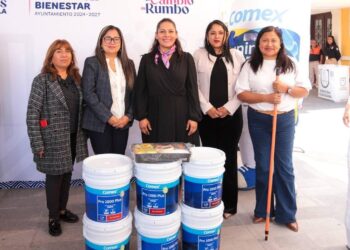 Lupita Cuautle promueve fortalecimiento de escuelas públicas en San Andrés