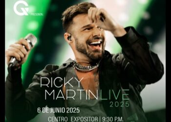 Puebla recibirá el increíble tour ‘Ricky Martin Live 2025’