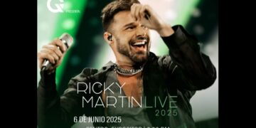 Puebla recibirá el increíble tour ‘Ricky Martin Live 2025’