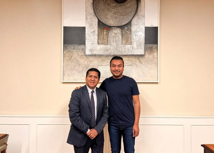 Solís inicia trabajos con Ray Atanacio para coordinar esfuerzos hídricos para Huejotzingo
