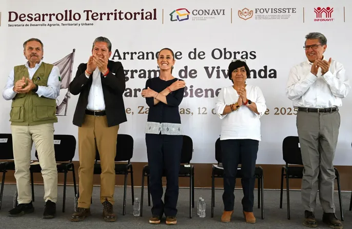 Presidenta Claudia Sheinbaum pone en marcha acciones prioritarias para zacatecas: Apoyos a productores de frijol; construcción del hospital regional de Guadalupe y de 20 mil viviendas