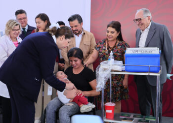 Comienza campaña de vacunación contra sarampión y tos ferina
