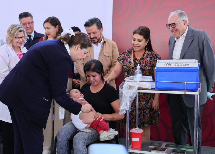 Comienza campaña de vacunación contra sarampión y tos ferina