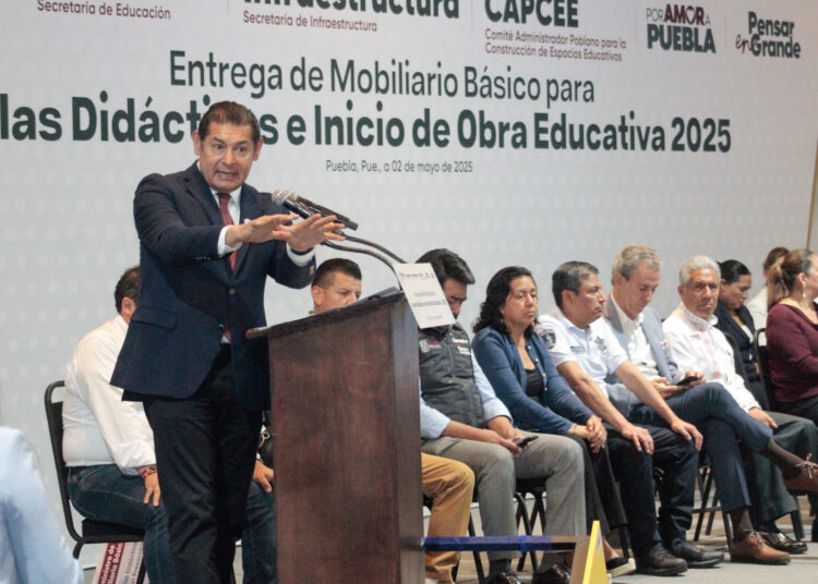 Puebla fortalece la infraestructura educativa: Alejandro Armenta