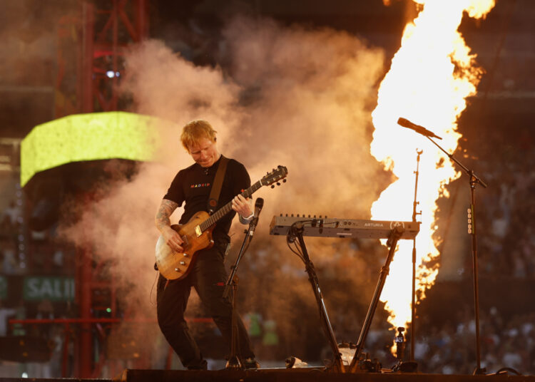 Ed Sheeran conquista el público de Madrid