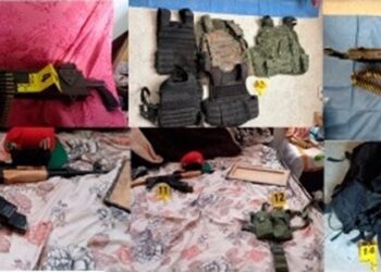 Decomisan armamento de alto poder y droga en San Matías Tlalancaleca