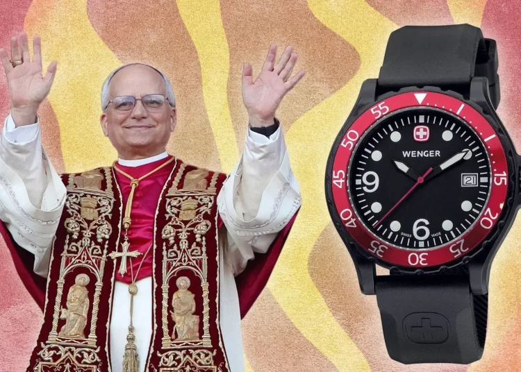 El reloj que usa el Papa León XIV