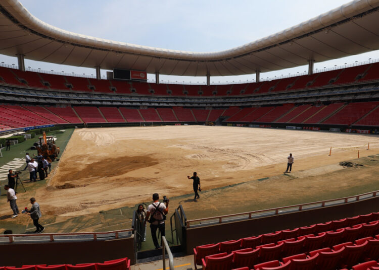 Modernizan el estadio de Guadalajara rumbo al Mundial 2026