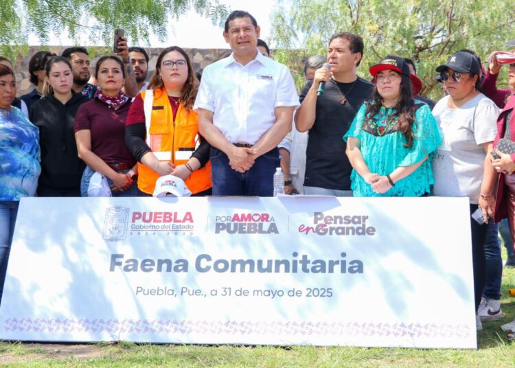 Gobierno estatal realiza faena comunitaria en Centro Cultural «La Carmela»