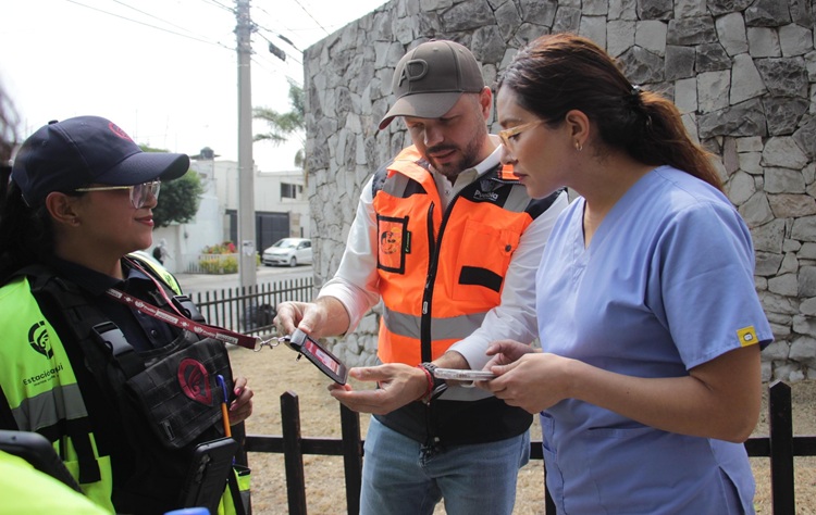 Supervisan Programa Estaciónate Aquí en la Juárez–Santiago