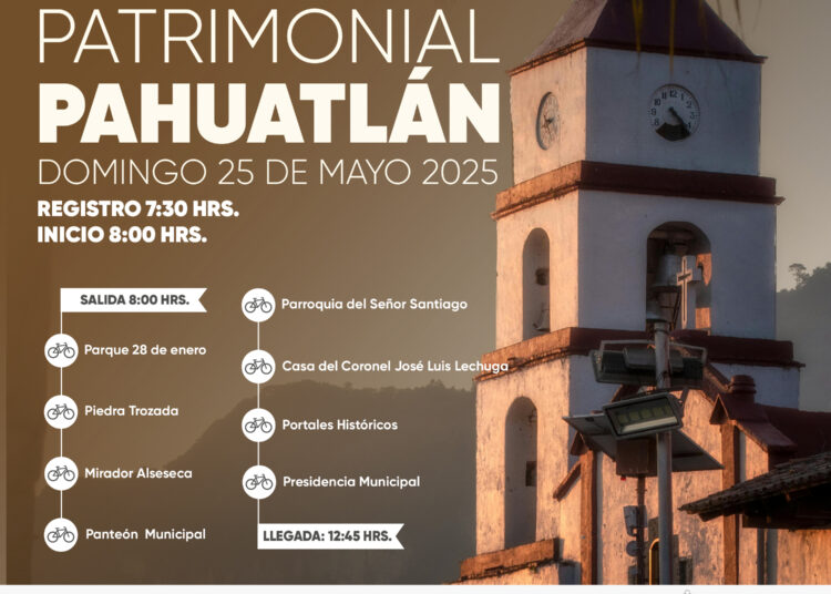 Pahuatlán se suma a las rodadas patrimoniales del Gobierno del Estado