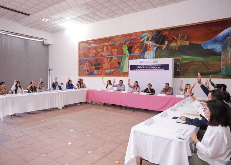 Instalan Comité de Ética y Conducta en San Andrés Cholula