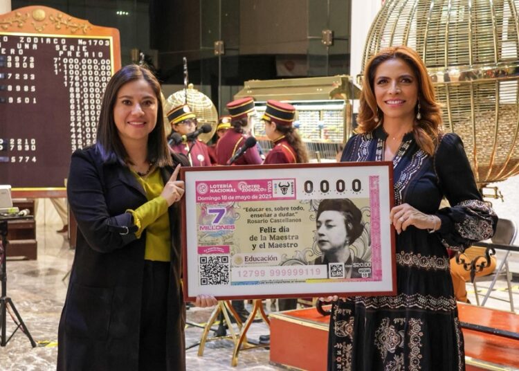 Sorteo Zodiaco reconoce a maestras y maestros de México