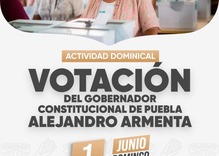 “Este domingo, vamos a democratizar al poder judicial, salgan a votar”: Alejandro Armenta