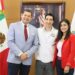 Armenta y ‘la Bonita’ se reúnen con Diego Neumaier