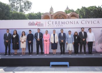 San Andrés Cholula realiza ceremonia cívica con valores patrios y respeto a la diversidad