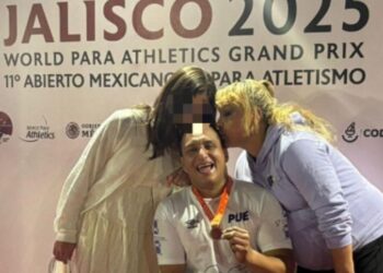 Delegación poblana de paraatletismo destaca en Abierto Mexicano 2025