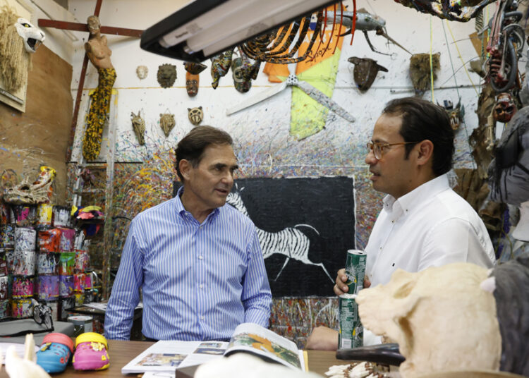 Eduardo Navarro, el artista que retrata caballos salvajes