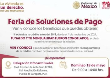 Infonavit realizará el domingo la Feria de Soluciones de Pago