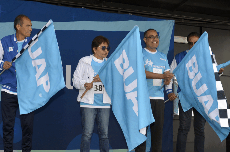BUAP celebra carrera por el Día Internacional de la Enfermería