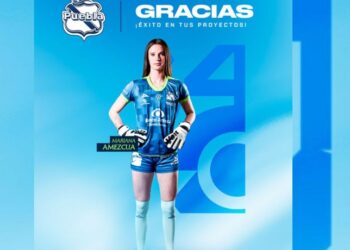 Mariana Amezcua sale del Club Puebla Femenil