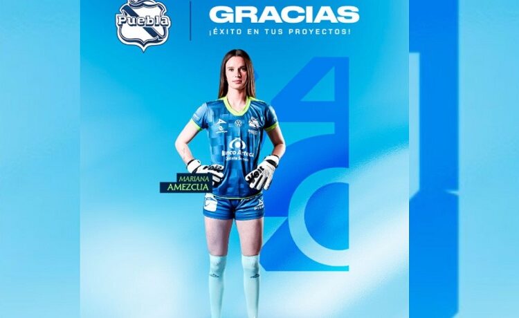 Mariana Amezcua sale del Club Puebla Femenil