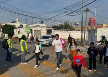San Pedro Cholula fortalece la movilidad escolar con ‘Escuela Vial Segura’