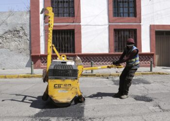 Se han tapado 38 mil baches de octubre de 2024 a abril de 2025