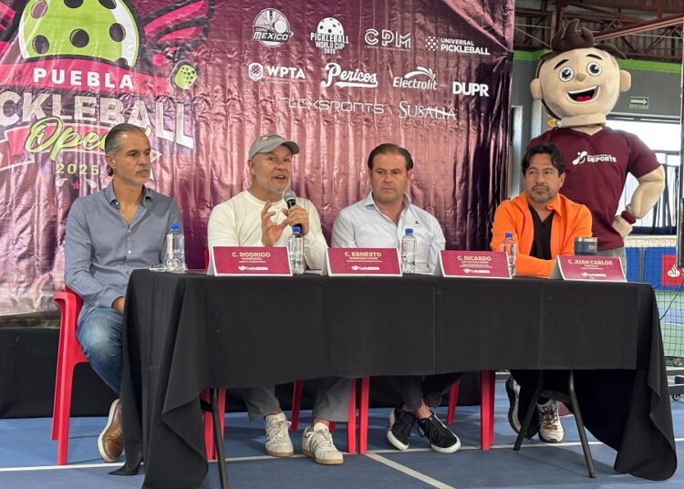 Anuncian primera edición del Puebla Pickleball Open 2025
