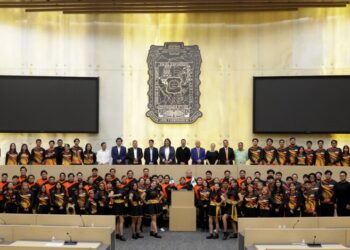 Congreso del Estado reconoce esfuerzo y dedicación de marching bands