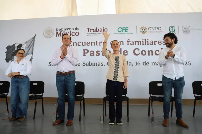 Pasta de Conchos es una herida en el corazón de México que estamos sanando entre todos y todas: Presidenta Claudia Sheinbaum