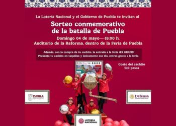 Entra a la Feria con tu cachito del sorteo de la Lotería Nacional