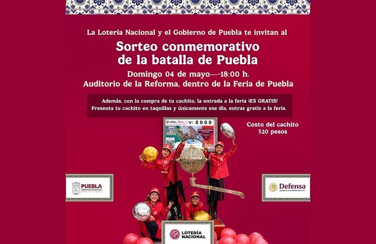 Entra a la Feria con tu cachito del sorteo de la Lotería Nacional