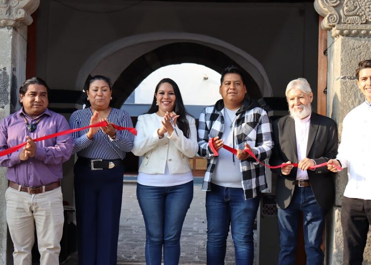 Tonantzin Fernández impulsa promoción del arte y la cultura en San Pedro Cholula