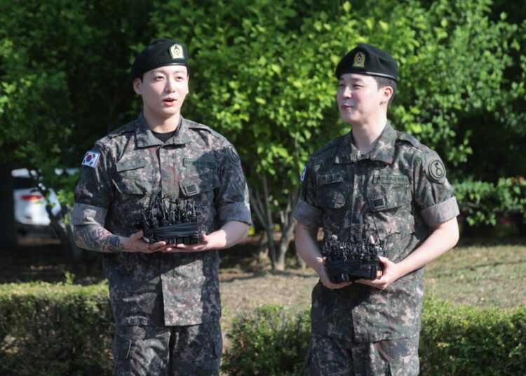 Jungkook y Jimin completan el servicio militar y BTS regresa