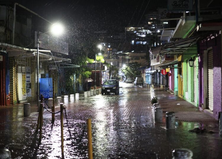 Un bebe, la primera víctima en Guerrero por las lluvias del huracán Erick