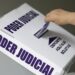INE finaliza conteo de votos de 6 cargos de elección judicial