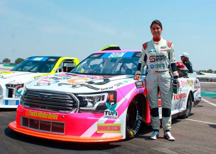 Alexandra Mohnhaupt, la mejor de Prime Sports Racing en calificación de Trucks México