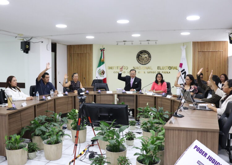 Realiza INE en Puebla cómputo estatal de la elección judicial